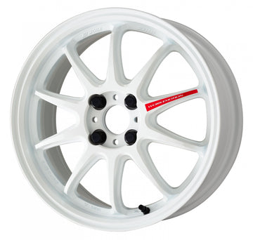 WORK EMOTION ZR10 — Azure White (AZW), SEMI taper. WORK's 16 inch NORMAL wheel, shown as a finish reference for 15 inch NORMAL.