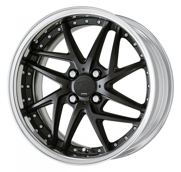 WORK RIZALTADO MESH2 16 inch FULL REVERSE – Mat Black