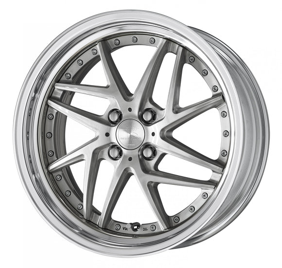 WORK RIZALTADO MESH2 17 inch STEP RIM – Brushed