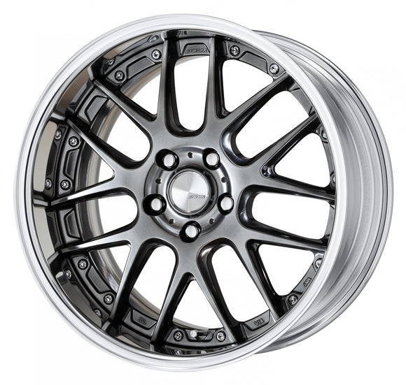 WORK LANVEC LM7 18 inch FULL REVERSE – Glim Black