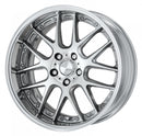 WORK LANVEC LM7 18 inch FULL REVERSE – GR Silver Cut Clear