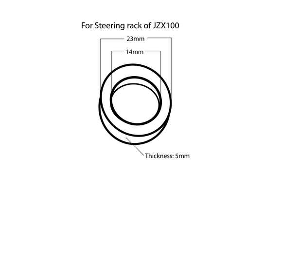 Steering Rack Spacers for JZX100