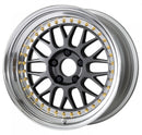 WORK MEISTER M1 3PIECE 17 inch NORMAL, Mat Carbon (MGM) — WORK factory photo