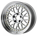 WORK MEISTER M1 3PIECE 17 inch NORMAL, Silver (SIL) — WORK factory photo