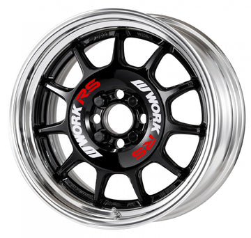WORK EMOTION RS11 16 inch STEP RIM, Black (BLK) — WORK factory photo