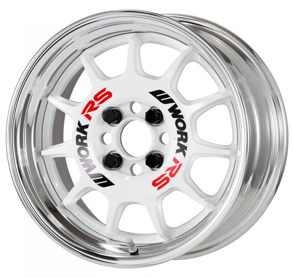 WORK EMOTION RS11 15 inch NORMAL, White (WHT) — WORK factory photo