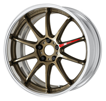 WORK EMOTION ZR10 2P 19 inch FULL REVERSE, Titanium Bronze (HG), Middle Concave — WORK factory photo