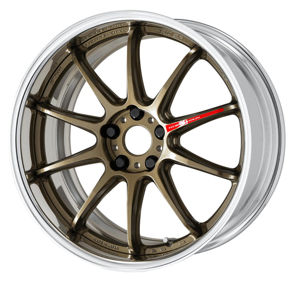 WORK EMOTION ZR10 2P 19 inch FULL REVERSE, Titanium Bronze (HG), Middle Concave — WORK factory photo