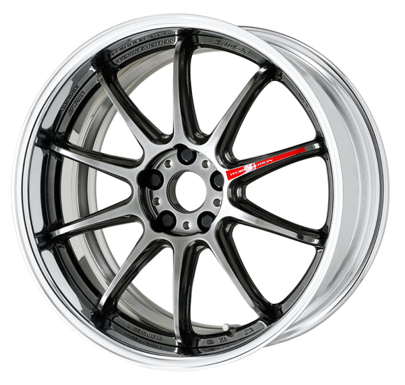 WORK EMOTION ZR10 2P 19 inch FULL REVERSE, Glim Black (GTK), Middle Concave — WORK factory photo