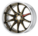 WORK EMOTION ZR10 2P 18 inch FULL REVERSE, Titanium Bronze (HG), Deep Concave — WORK factory photo