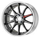 WORK EMOTION ZR10 2P 18 inch FULL REVERSE, Glim Black (GTK), Middle Concave — WORK factory photo
