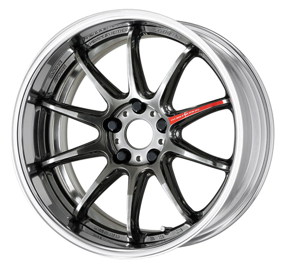 WORK EMOTION ZR10 2P 18 inch FULL REVERSE, Glim Black (GTK), Deep Concave — WORK factory photo