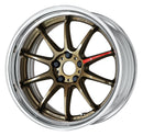 WORK EMOTION ZR10 2P 19 inch STEP RIM, Titanium Bronze (HG), Middle Concave — WORK factory photo