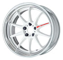 WORK EMOTION ZR10 2P 19 inch STEP RIM, Azure White (AZW), Middle Concave — WORK factory photo