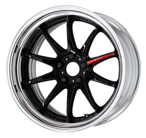 WORK EMOTION ZR10 2P 19 inch STEP RIM, Black (BLK), Deep Concave — WORK factory photo