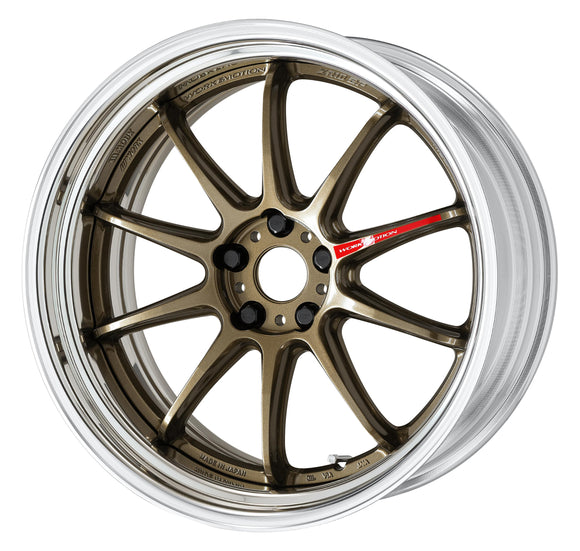 WORK EMOTION ZR10 2P 20 inch STEP RIM, Titanium Bronze (HG), Middle Concave — WORK factory photo