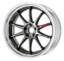 WORK EMOTION ZR10 2P 20 inch STEP RIM, Glim Black (GTK), Middle Concave — WORK factory photo