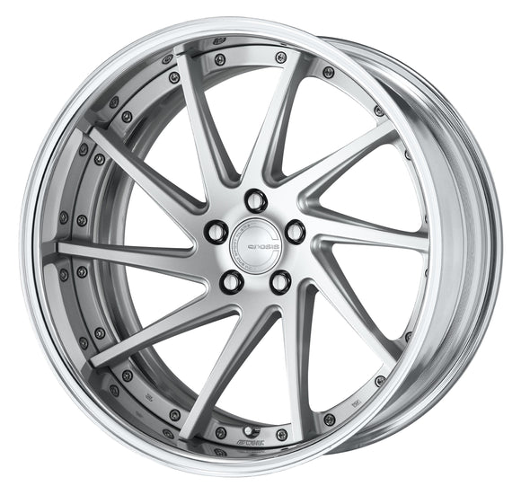 WORK GNOSIS CVS 20 inch FULL REVERSE, Deep Concave – Matte Silver (MSL)