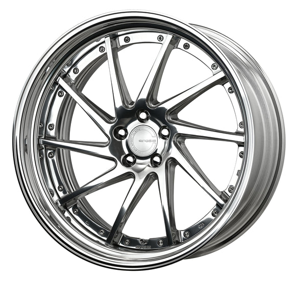 WORK GNOSIS CVS Middle Concave Buff Finish (PP2) – 21 inch STEP RIM wheel shown, reference for 22 inch STEP RIM