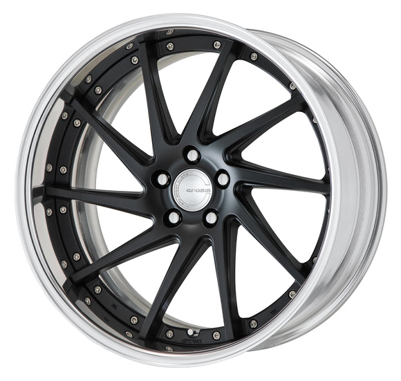 WORK GNOSIS CVS Middle Concave Matte Black (MBL) – 20 inch FULL REVERSE wheel shown, reference for 21 inch FULL REVERSE