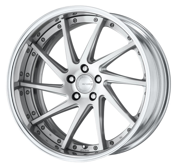 WORK GNOSIS CVS Middle Concave Matte Silver (MSL) – 20 inch FULL REVERSE wheel shown, reference for 21 inch FULL REVERSE