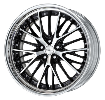 WORK SCHWERT SG2 21 inch STEP RIM – Black Cut Clear