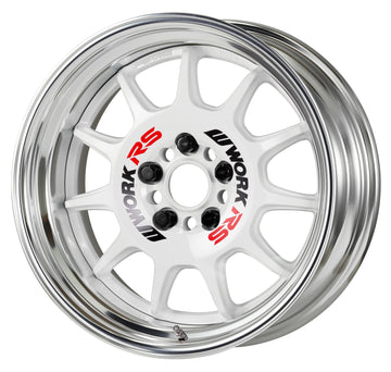 WORK EMOTION RS11 17 inch STEP RIM, White (WHT) — WORK factory photo