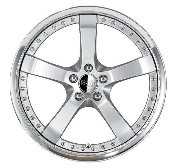 WORK EQUIP E05 Silky Rich Silver (SRS) 20 inch — official WORK product image
