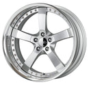 WORK EQUIP E05 3-piece wheel – Silky Rich Silver (SRS)
