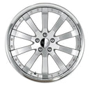 WORK EQUIP E10 Silky Rich Silver (SRS) 20 inch — official WORK product image