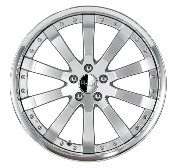WORK EQUIP E10 Silky Rich Silver (SRS) 20 inch — official WORK product image