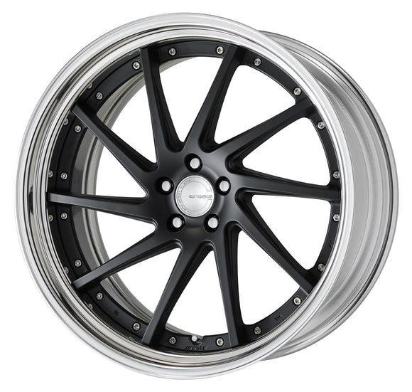 WORK GNOSIS CVS Middle Concave Matte Black (MBL) – 22 inch STEP RIM wheel shown, reference for 20 inch STEP RIM