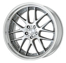 WORK LANVEC LM7 21 inch STEP RIM – GR Silver Cut Clear
