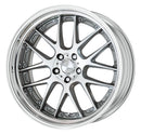 WORK LANVEC LM7 20 inch STEP RIM – GR Silver Cut Clear