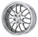 WORK LANVEC LM7 19 inch STEP RIM – GR Silver Cut Clear