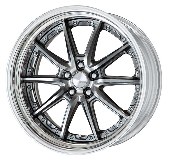 WORK LANVEC LS10 20 inch STEP RIM – Glim Black