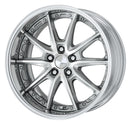WORK LANVEC LS10 18 inch FULL REVERSE – GR Silver Cut Clear