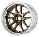 WORK EMOTION CR 2P 18 inch STEP RIM, Ashed Titanium (AHG), Semi Concave — WORK factory photo