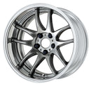 WORK EMOTION CR 2P 17 inch FULL REVERSE, Glimit Silver (GTS), Deep Concave — WORK factory photo