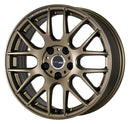 WORK EMOTION M8R — Ashed Titanium (AHG), SEMI taper. WORK's 17 inch NORMAL wheel, shown as a finish reference for 18 inch NORMAL.