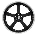 WORK EQUIP E05 Black Almite (SKB) 22 inch — official WORK product image