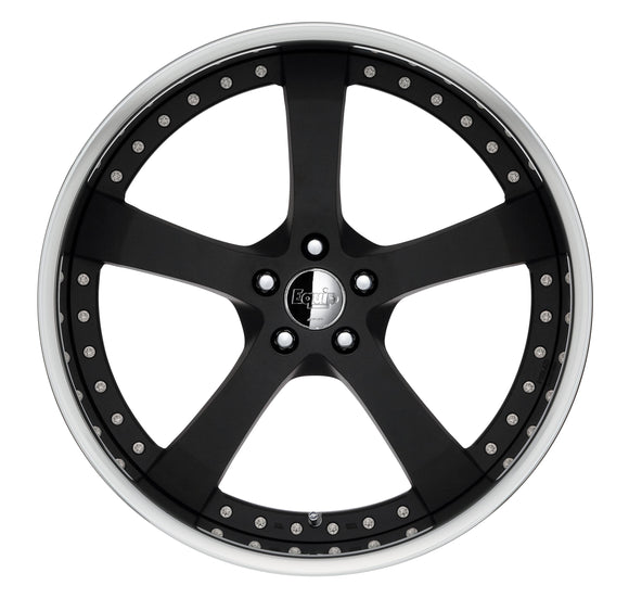 WORK EQUIP E05 Black Almite (SKB) 22 inch — official WORK product image