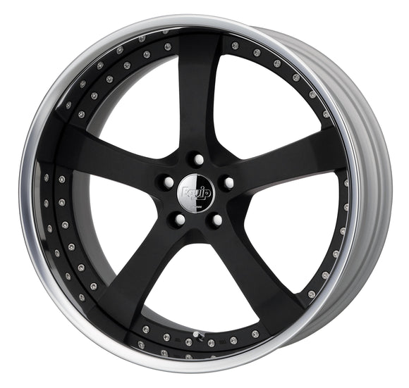 WORK EQUIP E05 Black Almite (SKB) 22 inch — official WORK product image