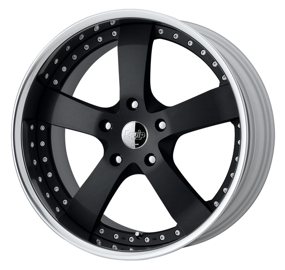WORK EQUIP E05 Black Almite (SKB) 22 inch — official WORK product image