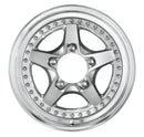 WORK CRAG GALVATRE 2 — Cut Clear (MSP), 16 inch 3-piece NORMAL rim. WORK factory photo.