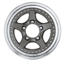 WORK CRAG GALVATRE 2 — Mat Carbon (MGM), 16 inch 3-piece NORMAL rim. WORK factory photo.