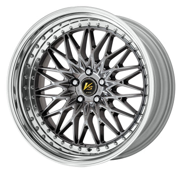 WORK VS XV 21 inch STEP RIM – Brilliant Silver Black (BSB)
