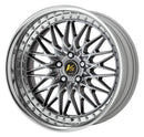 WORK VS XV 19 inch FULL REVERSE – Brilliant Silver Black (BSB)