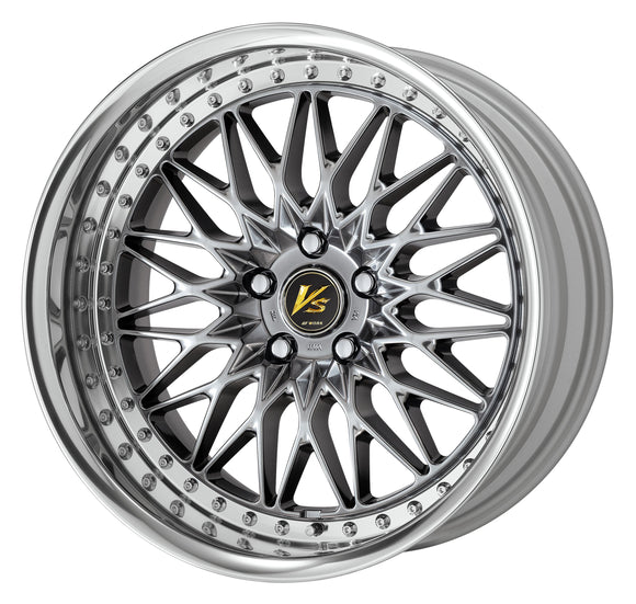 WORK VS XV 19 inch FULL REVERSE – Brilliant Silver Black (BSB)