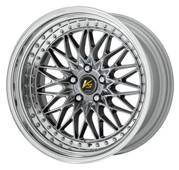 WORK VS XV 19 inch STEP RIM – Brilliant Silver Black (BSB)
